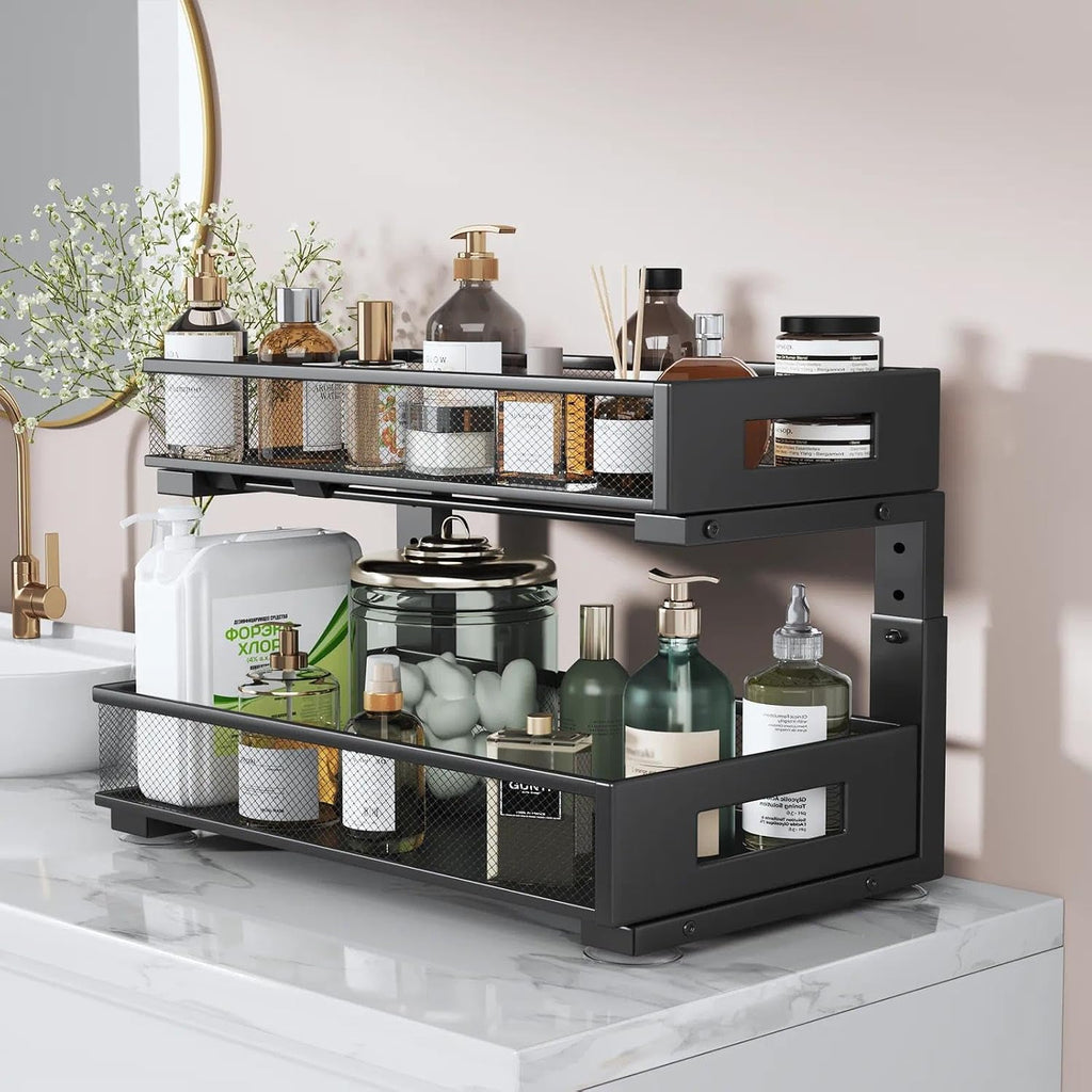 Adjustable Metal Under Sink Organizer