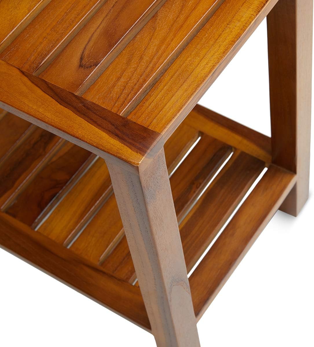24 Inch Eske Fully Assembled Teak Shower Bench