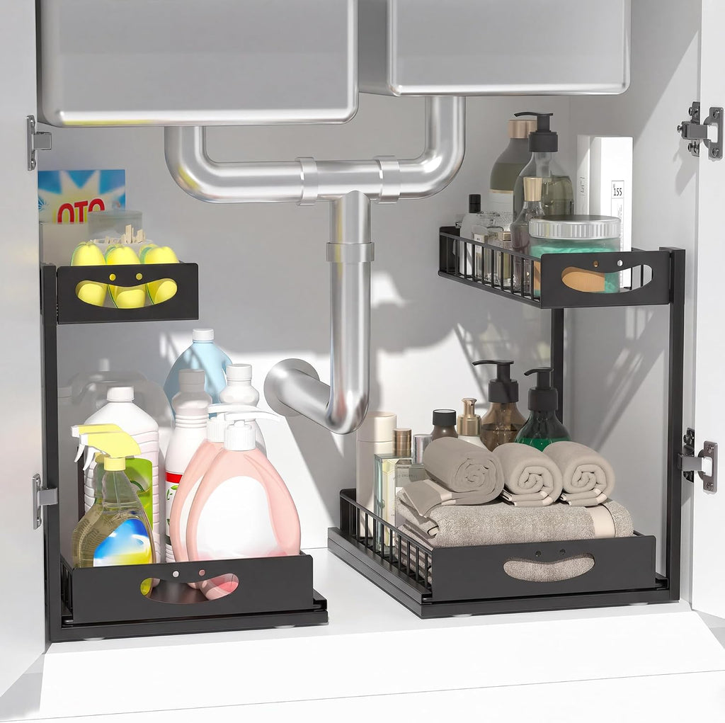 2-Tier Pull Out Under Sink Organizer