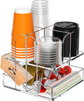 Rotatable Acrylic Cup Dispenser