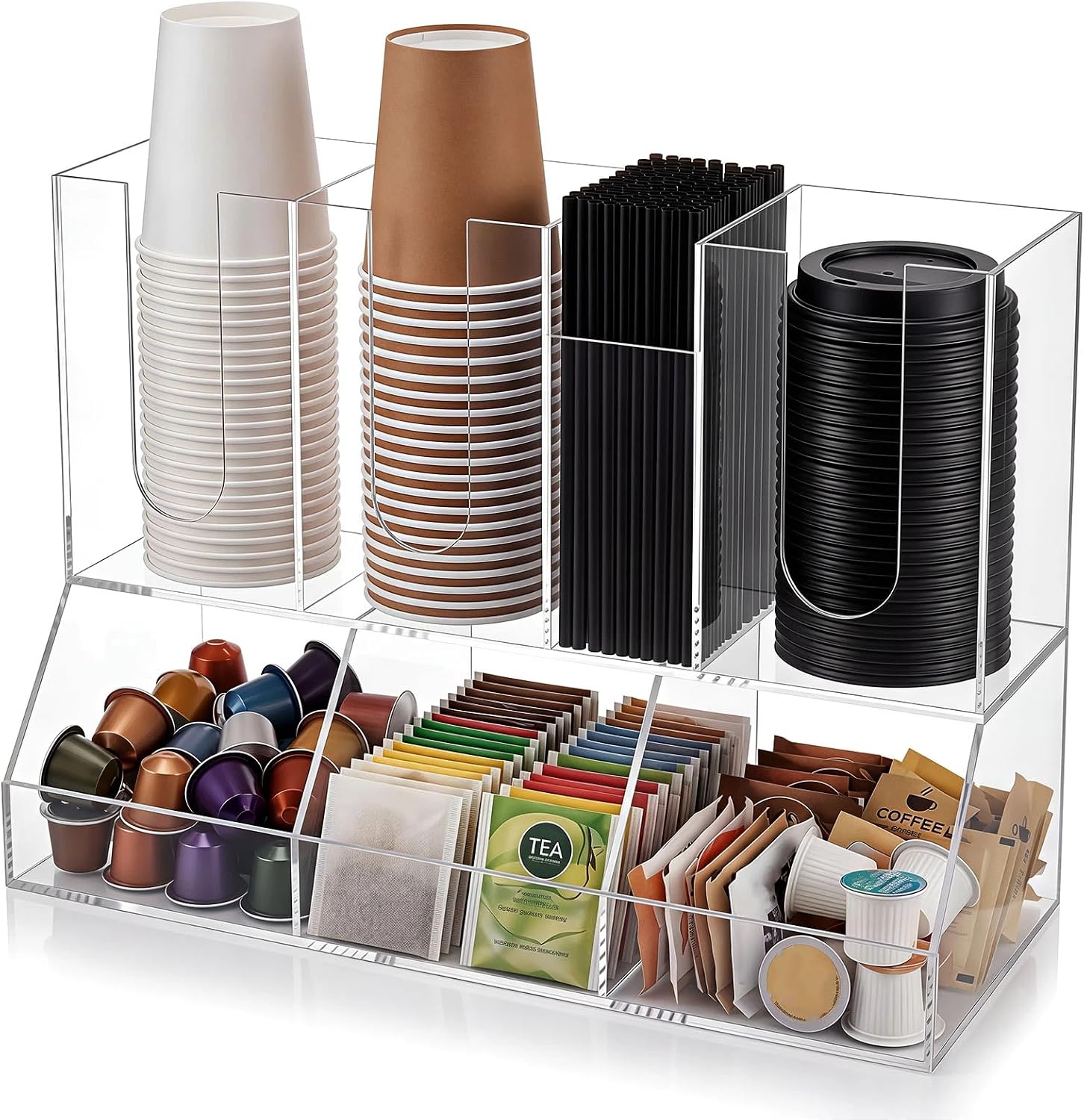 Adjustable Acrylic Cup Dispenser